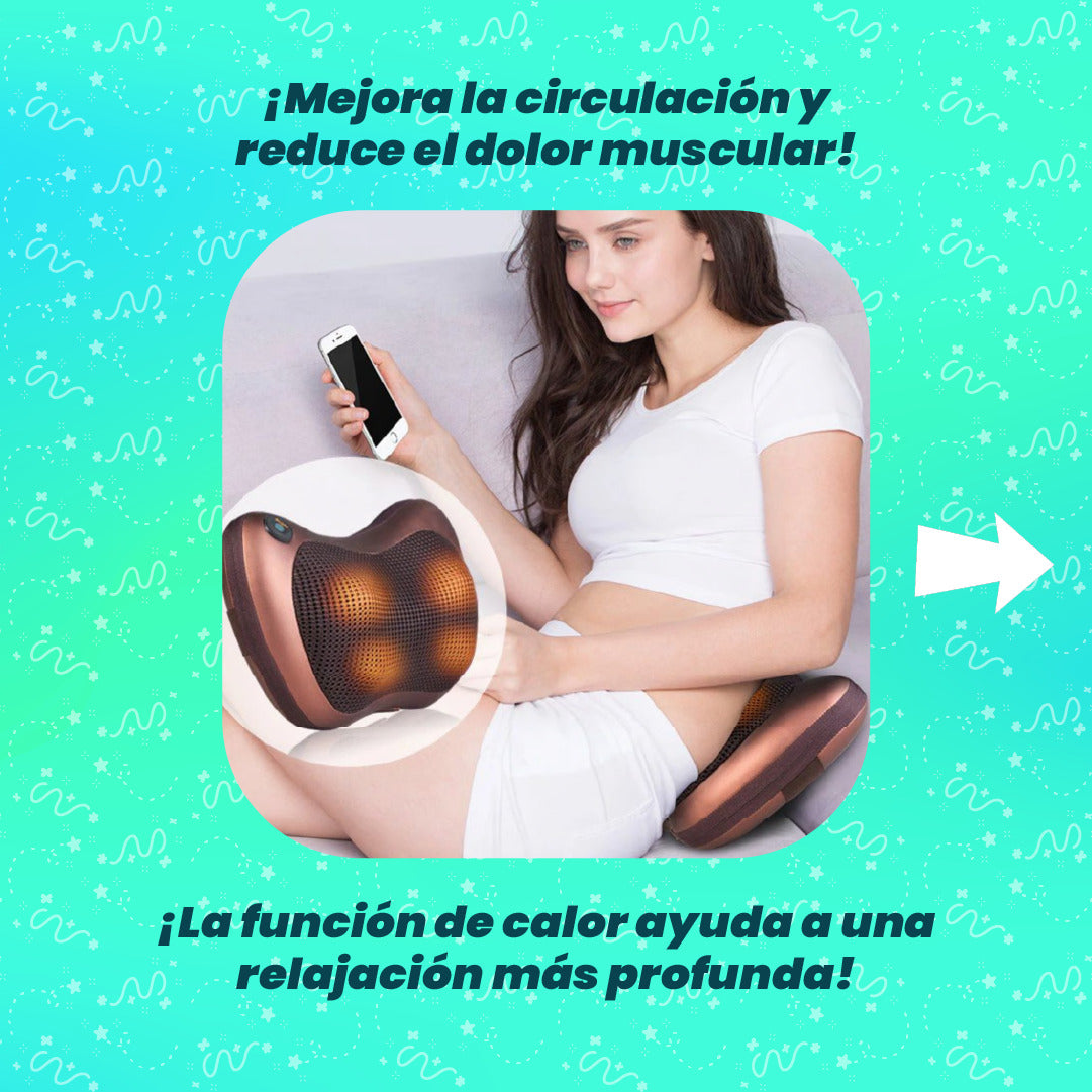 Cojín Masajeador Portatil Multifuncional - CYBER WOW